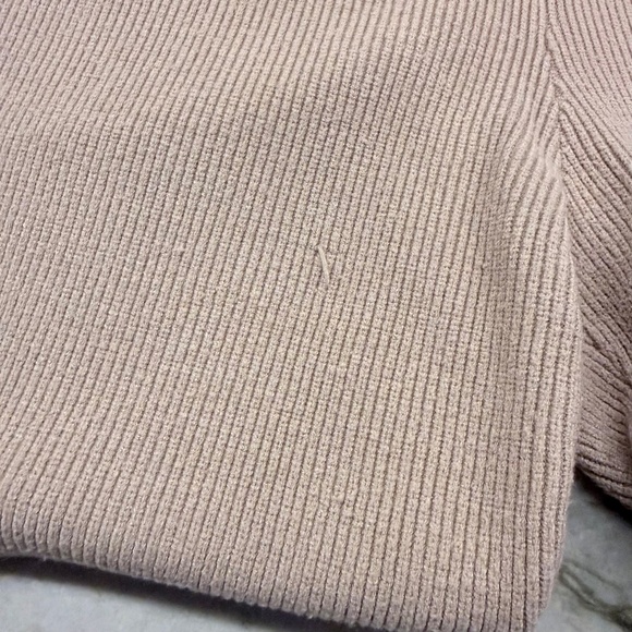 Figs Womens Ribbed Knit Lounge Pants Taupe Size Large Drawstring Pockets - Picture 4 of 8